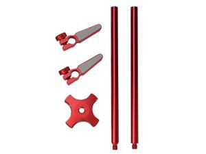 Graphics Card GPU Brace Support Video Card Sag Holder/Holster Bracket for Computer Cases, Universal VGA Graphics Card Holder,Anodized Aerospace Aluminum, Single or Dual Slot Cards Red Graphics Card GPU Brace Support Video Card Sag Holder/Holster Bracket for Computer Cases, Universal VGA Graphics Card Holder,Anodized Aerospace Aluminum, Single or Dual Slot Cards Red