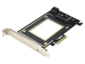 U.2 to PCIe Adapter Card For 2.5" U.2 NVMe SSD, RIITOP U.2 SFF-8639 PCIe X4 Expansion Adapter Card, For U.2 SSD, PCIe SSD, U.2 drive