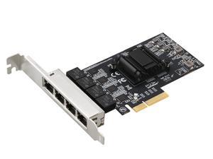 2.5Gbps PCI Express Network Adapter Card, RIITOP Quad 2.5GBase-T and NBASE-T, Windows 11/10 /8 /8.1/7, Windows Server 2012, 2008,2016, Linux
