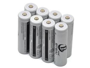 LEMAI® (8 Pieces) 5000mAh 3.7V 18650 NCR Rechargeable Li-ion Battery Pack For Ultrafire TrustFire CREE XM-L T6 LED Flashlight Flash Light Torch