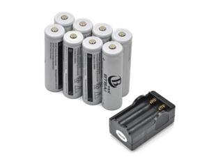 6x Single Battery Charger For Rechargeable 18650 16340 14500 123A Li-ion Battery 