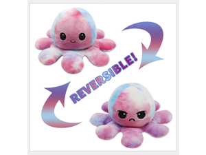 The Original Reversible Octopus Plushie | Light Pink and Dark Pink | Show your mood without saying a word! The Original Reversible Octopus Plushie | Light Pink and Dark Pink | Show your mood without saying a word!