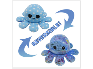 The Original Reversible Octopus Plushie | Light Pink and Dark Pink | Show your mood without saying a word! The Original Reversible Octopus Plushie | Light Pink and Dark Pink | Show your mood without saying a word!