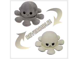The Original Reversible Octopus Plushie | Light Pink and Dark Pink | Show your mood without saying a word! The Original Reversible Octopus Plushie | Light Pink and Dark Pink | Show your mood without saying a word!