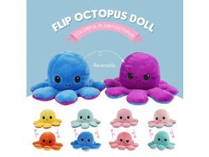 The Original Reversible Octopus Plushie | Light Pink and Dark Pink | Show your mood without saying a word! The Original Reversible Octopus Plushie | Light Pink and Dark Pink | Show your mood without saying a word!