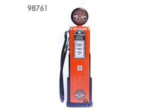 Road Signature Vintage Gas Pump Gasoline Round Road Signature Vintage Gas Pump Gasoline Round