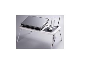 Foldable All in One Laptop Table with Cooling Pad Foldable All in One Laptop Table with Cooling Pad