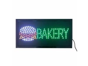 Bakery Neon Lights LED Animated Customers Attractive Sign