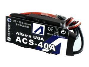 ACS-40A+HS - Brushless Motor Control w/ Heat Sink for Airplane & Helicoter ACS-40A+HS - Brushless Motor Control w/ Heat Sink for Airplane & Helicoter