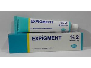 Expigment Hydroquinone 2% Cream For Skin Bleaching Skin Lightening Skin Melasma Treatment 30g/1oz