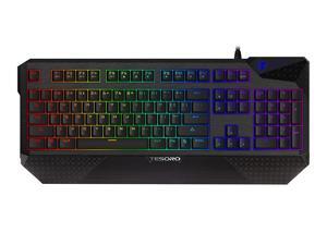 Tesoro Durandal Spectrum G1SFL Blue Cherry MX RGB Switch USB Hub Mic/Headphone Port LED Backlit Illuminated Gaming Mechanical Keyboard TS-G1SFL MX (BL) Tesoro Durandal Spectrum G1SFL Blue Cherry MX RGB Switch USB Hub Mic/Headphone Port LED Backlit Illuminated Gaming Mechanical Keyboard TS-G1SFL MX (BL)
