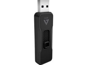 V7 16GB USB 2.0 Flash Drive With Retractable USB Connector VP216G V7 16GB USB 2.0 Flash Drive With Retractable USB Connector VP216G