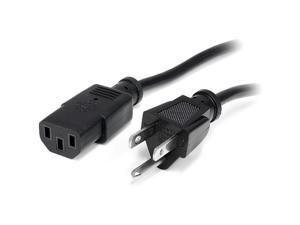 StarTech PXT1011010PK 10ft NEMA 5 15p to c13 Power Cord - 10 Pack