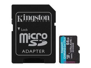 Kingston Canvas Go! Plus 64 Gb Class 10/Uhs-I (U3) Microsdxc