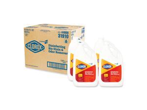Clorox 31910EA Disinfecting Bio Stain and Odor Remover, Fragranced, 128 oz. Refill Bottle Clorox 31910EA Disinfecting Bio Stain and Odor Remover, Fragranced, 128 oz. Refill Bottle