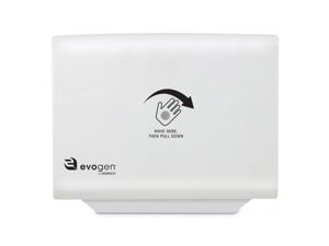 Evogen No Touch Toilet Seat Cover Dispenser, 16.14" x 12" x 2", White EVNT1W Evogen No Touch Toilet Seat Cover Dispenser, 16.14" x 12" x 2", White EVNT1W