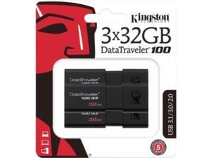 Kingston DataTraveler 100 G3 USB Flash Drive DT100G332GB3P Kingston DataTraveler 100 G3 USB Flash Drive DT100G332GB3P