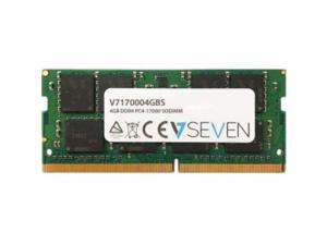 V7 MEMORY V7170004GBS 4GB DDR4 PC4-17000 260PIN CL15 V7 MEMORY V7170004GBS 4GB DDR4 PC4-17000 260PIN CL15