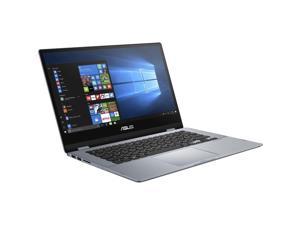 ASUS VivoBook Flip 14 Thin and Light 2-in-1 Laptop, 14" FHD Intel Core i5-10210U Processor 1.6 GHz, 8GB DDR4 RAM, 512GB SSD, Glossy, Touch, Windows 10 Pro, Fingerprint, TP412FA-XB56T, Star Grey