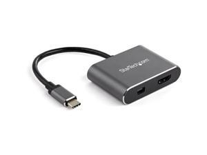 StarTech USB-C to HDMI 2.0 or Mini DisplayPort 1.2 Multiport Video Adapter StarTech USB-C to HDMI 2.0 or Mini DisplayPort 1.2 Multiport Video Adapter