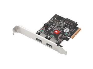 SIIG USB 3.1 2 Port PCIe Host Adapter Type A JUP20912S2 SIIG USB 3.1 2 Port PCIe Host Adapter Type A JUP20912S2