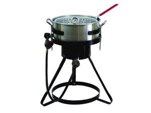 Chard 10.5 QT. Fish and Wing Fryer W/Strainer Basket Set FFPA105C Chard 10.5 QT. Fish and Wing Fryer W/Strainer Basket Set FFPA105C