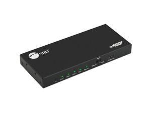 SIIG 4 Port HDMI 2.0 HDR Splitter with EDID and Downscaling CEH26C11S1