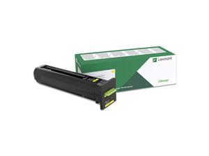 20000 Page Yield C792X4YG SuppliesMAX Compatible Replacement for Lexmark C792 GSA Yellow High Yield Toner Cartridge