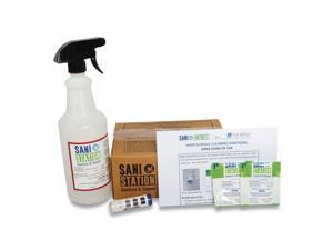 San Jamar Sani Station Hard Surface Cleaner Kit 200105HSKIT San Jamar Sani Station Hard Surface Cleaner Kit 200105HSKIT