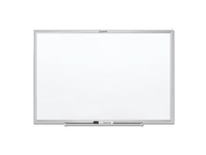 Quartet Classic Series Melamine Whiteboard 24 x 18 Silver Aluminum Frame S531 Quartet Classic Series Melamine Whiteboard 24 x 18 Silver Aluminum Frame S531