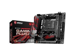 MSI B450I GAMING PLUS MAX WIFI AM4 AMD B450 SATA 6Gb/s Mini ITX AMD Motherboard MSI B450I GAMING PLUS MAX WIFI AM4 AMD B450 SATA 6Gb/s Mini ITX AMD Motherboard