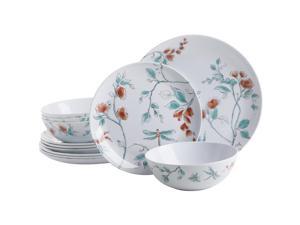 12 pc Melamine serve 4 dinner 12 pc Melamine serve 4 dinner