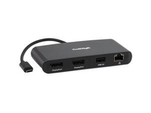 CalDigit TB3 Mini Dock with Dual DisplayPort 1.2/USB3.0/Gigabit Ethernet, Black CalDigit TB3 Mini Dock with Dual DisplayPort 1.2/USB3.0/Gigabit Ethernet, Black