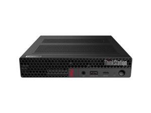 Lenovo ThinkStation P340 30DF0021US Workstation - 1 x Intel Octa-core (8 Core) i7-10700T 2 GHz - 32 GB DDR4 SDRAM RAM - 1 TB SSD - Tiny - Raven Black - Windows 10 Pro 64-bitNVIDIA Quadro P620 2 GB Gra