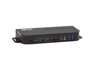 TRIPP LITE B005-HUA2-K 2-Port HDMI/USB KVM Switch - 4K 60 Hz, HDR, HDCP 2.2, IR, USB Sharing, USB 3.0 Cables TRIPP LITE B005-HUA2-K 2-Port HDMI/USB KVM Switch - 4K 60 Hz, HDR, HDCP 2.2, IR, USB Sharing, USB 3.0 Cables
