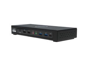 VisionTek VT4900 KVM USB-C Docking Station Dual Host 100W Power Delivery Triple 4K DisplayNEW VisionTek VT4900 KVM USB-C Docking Station Dual Host 100W Power Delivery Triple 4K DisplayNEW