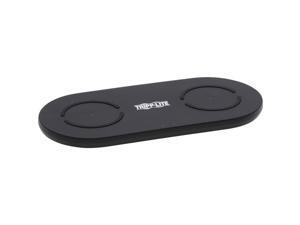 Tripp Lite Dual Wireless Charging Pad Qi-Certified Black U280Q02FLBK