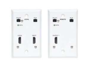 Tripp Lite HDMI Over Cat6 Extender Kit Wallplate Transmitter Receiver B127A1A1