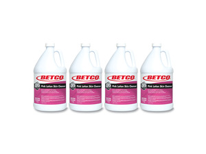 Betco Pink Lotion Skin Cleanser, Clean Bouquet, 1 gal Bottle