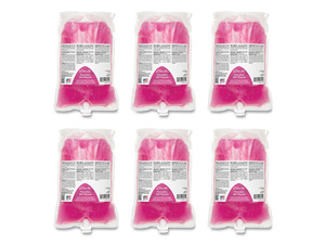 Betco Pink Lotion Skin Cleanser, Clean Bouquet, 1,000 mL Refill Bag, 6/Carton