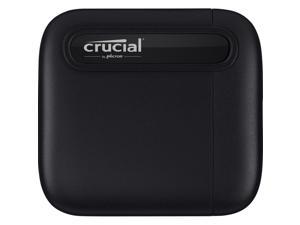Crucial X6 4TB Portable SSD - Up to 800 MB/s - USB 3.2 - External Solid State Drive, USB-C - CT4000X6SSD9