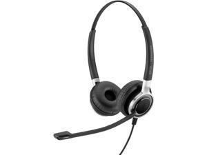 Sennheiser SC 660 ANC USB (508311) - Double-Sided (Binaural) Business Headset | for Skype for Business | with HD Sound, Active Noise Cancellation Microphone, & USB Connector (Black)