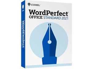 Corel WordPerfect Office 2021 Standard Box Pack Upgrade WP2021STDEFMBUGAM