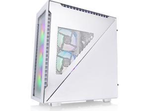 Thermaltake Divider 500 TG ARGB CA-1T4-00M6WN-01 White SPCC / Tempered Glass ATX Mid Tower Computer Case