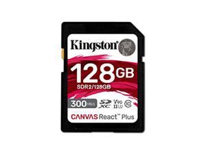 Kingston Canvas React Plus 256GB Secure Digital Extended Capacity (SDXC) Flash Card Model SDR2/256GB