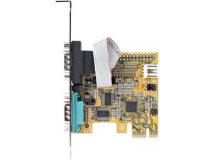StarTech 2-Port PCIe to RS232 DB9 Serial Card 21050PCSERIALCARD