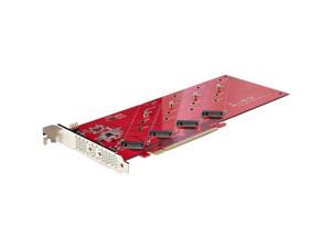 StarTech Quad M.2 PCIe Adapter Card PCIex16 QUADM2PCIECARDB