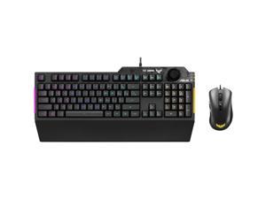 ASUS TUF Gaming Keyboard Mouse Combo | K1 RGB Keyboard, M3 Lightweight Mouse, Aura Sync RGB Lighting, Comfortable & Rugged Design, Armoury Crate Software, Programmable Buttons for PC Gamers