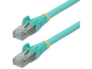 Tera Grand Cat 7 Shielded Ultra Flat Ethernet Patch Cable (10Gb, 6', Black)
