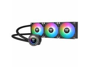 Thermaltake TH360 ARGB Sync V2 CPU Liquid Cooler/AlO Liquid Cooling /Fan 120mm*3/PWM 500~2000 RPM/Mirror Waterblock/MB ARGB Sync Control, CL-W362-PL12SW-A